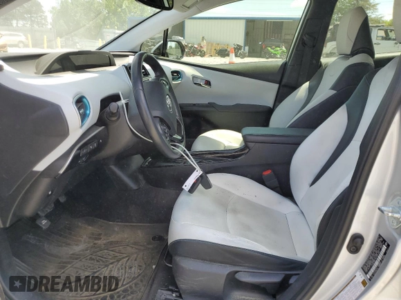 2019 Toyota Prius LE with VIN JTDL9RFUXK3001532, listed as a Copart auction lot 55640085 with 114,477 mi miles and Salvage title. Bid and sale history available at DreamBid. Image 7.