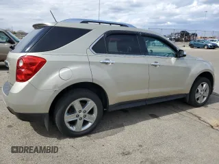 2015 Chevrolet Equinox LTZ with VIN 2GNALDEKXF1103797, listed as a Copart auction lot 50603955 with 147,234 mi miles and Clean Title. Bid and sale history available at carsss.com. Image 3.