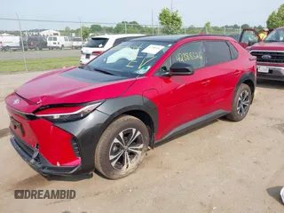 2024 Toyota bZ4X XLE with VIN JTMABACA9RA089972, listed as a IAAI auction lot 42388526 with 3,864 mi miles and . Bid and sale history available at DreamBid. Image 2.