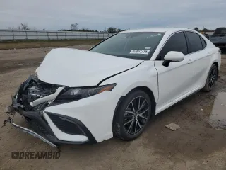 2023 Toyota Camry SE with VIN 4T1T11AK7PU794008, listed as a Copart auction lot 87601715 with 22,560 mi miles and Salvage Title. Bid and sale history available at DreamBid. Image 1.
