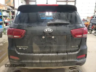 2020 Kia Sorento EX with VIN 5XYPHDA56LG704095, listed as a Copart auction lot 88557505 with 107,325 mi miles and Salvage Title. Bid and sale history available at DreamBid. Image 6.