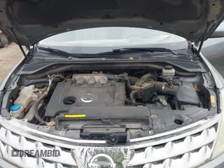 2007 Nissan Murano SL with VIN JN8AZ08TX7W515009, listed as a IAAI auction lot 40735458 with 163,177 mi miles and . Bid and sale history available at carsss.com. Image 10.