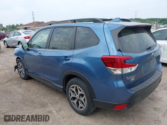 2019 Subaru Forester Premium with VIN JF2SKAGCXKH442640, listed as a IAAI auction lot 42488712 with 37,964 mi miles and . Bid and sale history available at DreamBid. Image 3.