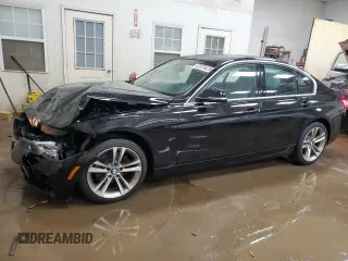 2017 BMW 3 Series 330i with VIN WBA8B9C34HK886215, listed as a Copart auction lot 87579475 with 117,658 mi miles and Clean Title. Bid and sale history available at carsss.com. Image 1.
