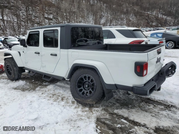 2022 Jeep Gladiator Texas Trail with VIN 1C6HJTAG5NL168498, listed as a Copart auction lot 45184335 with 26,642 mi miles and Salvage Title. Bid and sale history available at carsss.com. Image 2.
