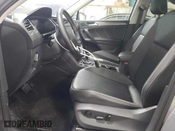 2024 Volkswagen Tiguan SE with VIN 3VVMB7AX2RM184367, listed as a Copart auction lot 50731155 with 2,744 mi miles and Salvage title. Bid and sale history available at DreamBid. Image 7.