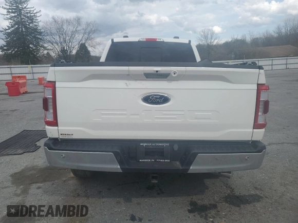 2023 Ford F-150 XL with VIN 1FTFW1E5XPFA44341, listed as a Copart auction lot 50811115 with 16,483 mi miles and Salvage Title. Bid and sale history available at carsss.com. Image 6.