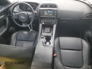 2018 Jaguar F-PACE 30t Premium with VIN SADCJ2GX4JA236479, listed as a Copart auction lot 85607154 with 81,446 mi miles and Salvage Title. Bid and sale history available at carsss.com. Image 8.