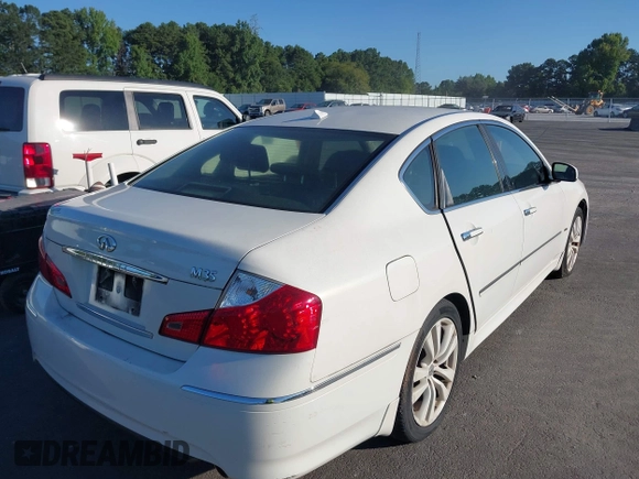 2010 Infiniti M with VIN JN1CY0AP3AM911714, listed as a IAAI auction lot 42750080 with 277,474 mi miles and . Bid and sale history available at DreamBid. Image 4.
