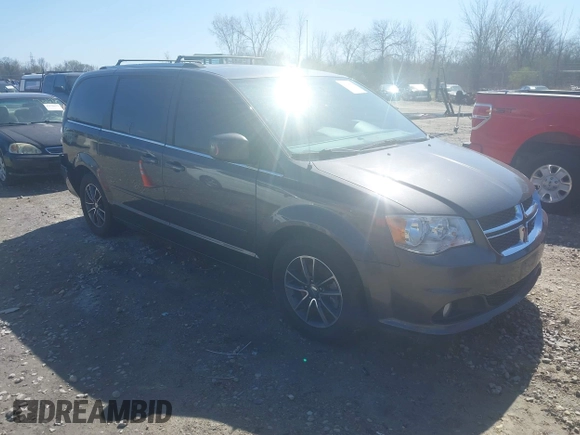 2017 Dodge Grand Caravan SXT with VIN 2C4RDGCG6HR761355, listed as a IAAI auction lot 42204577 with 115,282 mi miles and . Bid and sale history available at DreamBid. Image 1.