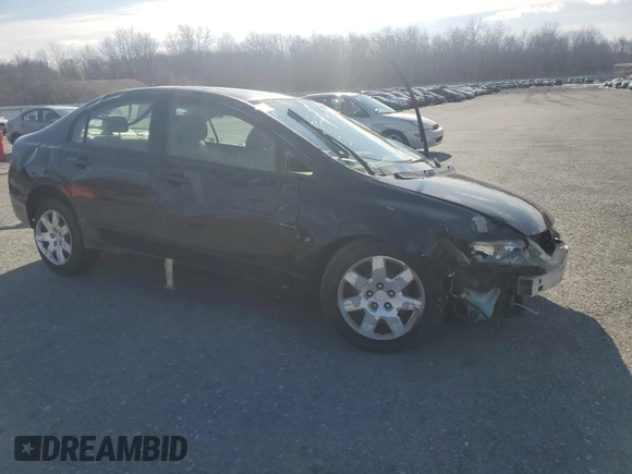 2006 Honda Civic LX with VIN 2HGFA16556H509538, listed as a Copart auction lot 45809795 with Not Provided miles and Salvage Title. Bid and sale history available at DreamBid. Image 4.