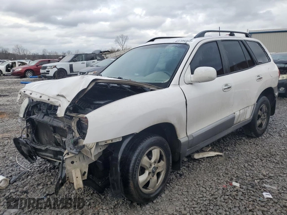 2006 Hyundai Santa Fe GLS z VIN KM8SC13E96U065584, wystawiony jako Copart lot #43709305 z przebiegiem 208 309 mil mil oraz Szkoda całkowita • Salvage title. Historia ofert i sprzedaży dostępna na DreamBid. Obrazek 1.