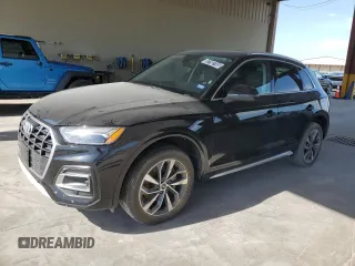 2021 Audi Q5 Premium Plus z VIN WA1BAAFY1M2022814, wystawiony jako Copart lot #52192745 z przebiegiem 84 502 mil mil oraz Czysty tytuł • Clean title. Historia ofert i sprzedaży dostępna na DreamBid. Obrazek 1.