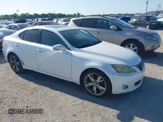 2009 Lexus IS 250 with VIN JTHBK262495093692, listed as a IAAI auction lot 42022209 with 195,379 mi miles. Bid and sale history available at carsss.com. Image 1.
