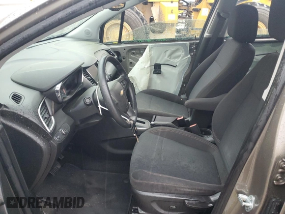 2021 Chevrolet Trax LS with VIN KL7CJNSBXMB356453, listed as a Copart auction lot 51761215 with 43,828 mi miles and Salvage Title. Bid and sale history available at carsss.com. Image 7.