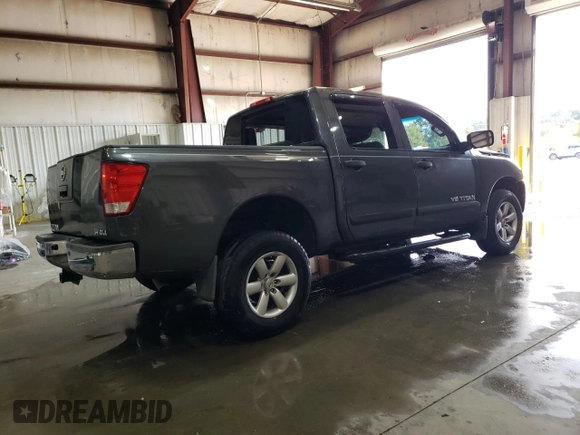 2012 Nissan Titan S with VIN 1N6AA0EC7CN311143, listed as a Copart auction lot 75181784 with 214,351 mi miles and Salvage Title. Bid and sale history available at carsss.com. Image 3.