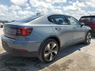 2023 Polestar 2 z VIN YSMEG3KA6PL116499, wystawiony jako Copart lot #58602665 z przebiegiem 30 130 mil mil oraz Tytuł czysty. Historia ofert i sprzedaży dostępna na DreamBid. Obrazek 3.