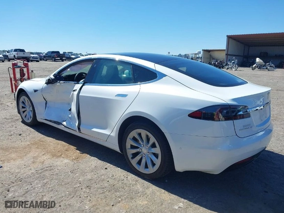 2017 Tesla Model S 100D with VIN 5YJSA1E23HF189813, listed as a IAAI auction lot 41767079 with 53,541 mi miles. Bid and sale history available at carsss.com. Image 3.