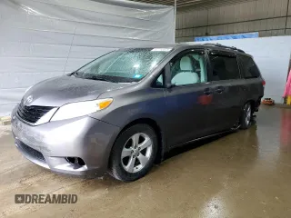 2011 Toyota Sienna LE AAS with VIN 5TDKK3DC7BS136926, listed as a Copart auction lot 57215525 with 66,501 mi miles and Salvage title. Bid and sale history available at DreamBid. Image 1.
