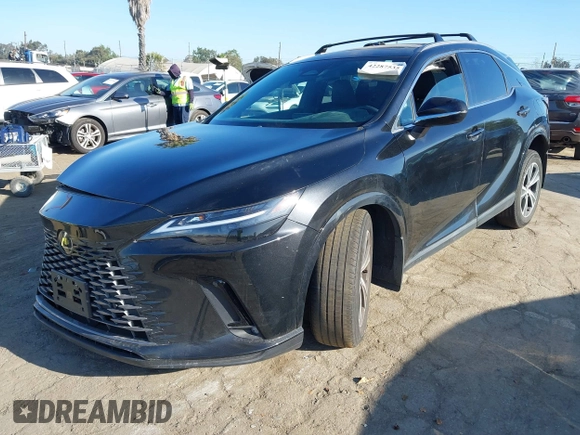 2023 Lexus RX 350 with VIN 2T2BAMBAXPC005107, listed as a IAAI auction lot 42287535 with 51,672 mi miles and . Bid and sale history available at DreamBid. Image 18.