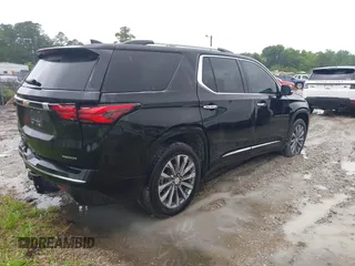 2023 Chevrolet Traverse Premier with VIN 1GNERKKW7PJ273618, listed as a IAAI auction lot 42180117 with 38,082 mi miles and . Bid and sale history available at DreamBid. Image 4.