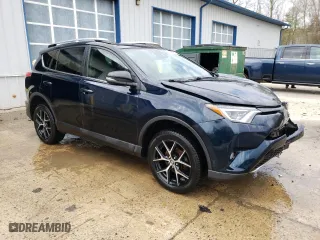 2018 Toyota RAV4 SE with VIN JTMJFREV0JD228148, listed as a Copart auction lot 53595874 with 91,557 mi miles and Salvage Title. Bid and sale history available at carsss.com. Image 4.