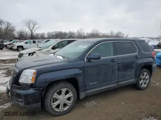 2017 GMC Terrain SLE with VIN 2GKFLSEK1H6296905, listed as a Copart auction lot 44798155 with NaN miles and Clean Title. Bid and sale history available at carsss.com. Image 1.