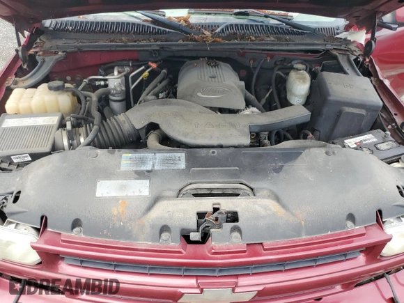 2005 Chevrolet Suburban Z71 with VIN 3GNFK16Z15G148829, listed as a Copart auction lot 61600315 with 172,345 mi miles and Salvage title. Bid and sale history available at DreamBid. Image 12.