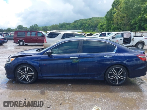 2016 Honda Accord Sport with VIN 1HGCR2F54GA031453, listed as a IAAI auction lot 42364940 with 109,227 mi miles and . Bid and sale history available at DreamBid. Image 15.