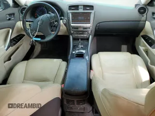 2013 Lexus IS 250 with VIN JTHBF5C24D5192600, listed as a Copart auction lot 58946155 with 144,022 mi miles and Salvage title. Bid and sale history available at DreamBid. Image 8.