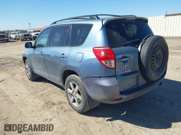 2006 Toyota RAV4 Ltd with VIN JTMZK31V366001887, listed as a IAAI auction lot 41481243 with 276,664 mi miles. Bid and sale history available at carsss.com. Image 3.