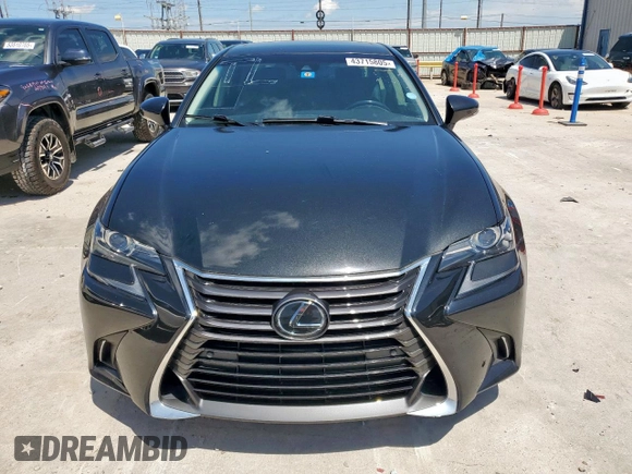 2016 Lexus GS 350 with VIN JTHBZ1BL7GA001323, listed as a Copart auction lot 43715805 with 125,475 mi miles and Salvage Title. Bid and sale history available at carsss.com. Image 5.