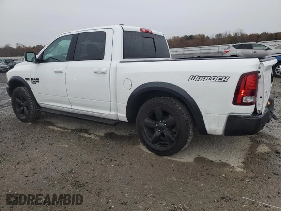 2019 Ram 1500 Warlock with VIN 1C6RR7LT8KS696861, listed as a Copart auction lot 80896314 with 42,867 mi miles and Salvage title. Bid and sale history available at DreamBid. Image 2.