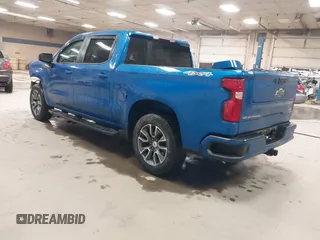 2023 Chevrolet Silverado 1500 RST with VIN 1GCUDEED7PZ110340, listed as a IAAI auction lot 41716312 with 24,197 mi miles. Bid and sale history available at carsss.com. Image 3.