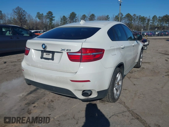 2014 BMW X6 xDrive35i with VIN 5UXFG2C58E0C43248, listed as a IAAI auction lot 41278076 with 155,769 mi miles. Bid and sale history available at carsss.com. Image 4.