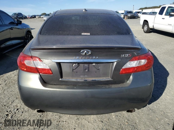 2011 Infiniti M37 with VIN JN1BY1AP5BM324255, listed as a Copart auction lot 79536504 with 82,652 mi miles and Salvage Title. Bid and sale history available at carsss.com. Image 6.