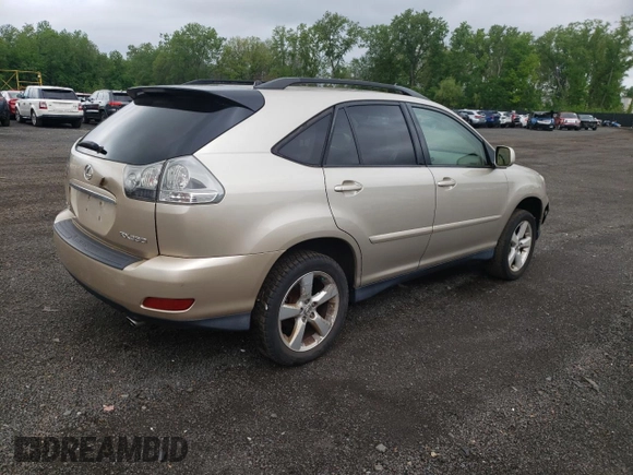 2004 Lexus RX 330 with VIN JTJHA31U240013774, listed as a Copart auction lot 57315805 with 117,846 mi miles and Clean Title. Bid and sale history available at DreamBid. Image 3.
