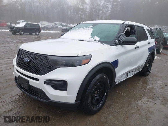 2022 Ford Police Interceptor Utility z VIN 1FM5K8AB5NGA54483, wystawiony jako IAAI lot #41562308 z przebiegiem 65 002 mil mil oraz . Historia ofert i sprzedaży dostępna na DreamBid. Obrazek 19.