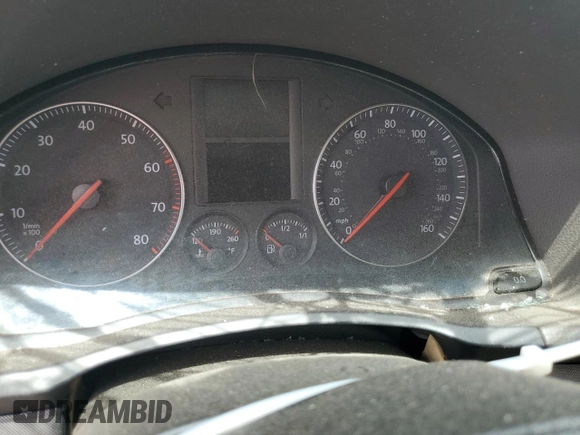 2006 Volkswagen Jetta 2.5L with VIN 3VWSF71K56M765739, listed as a Copart auction lot 55774615 with Not provided miles and Salvage title. Bid and sale history available at DreamBid. Image 9.