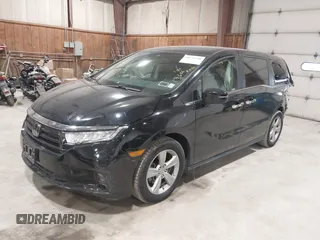 2022 Honda Odyssey EX with VIN 5FNRL6H54NB048160, listed as a IAAI auction lot 41632200 with 13,636 mi miles and . Bid and sale history available at DreamBid. Image 2.