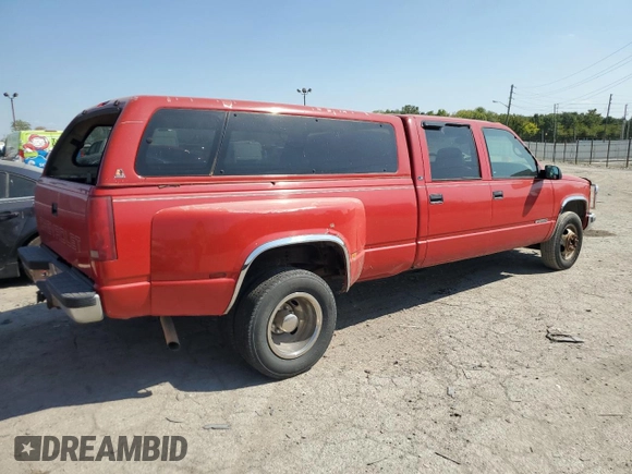 1999 Chevrolet Silverado 3500 z VIN 1GCHC33J3XF055520, wystawiony jako Copart lot #71958374 z przebiegiem 242 976 mil mil oraz Czysty tytuł • Clean title. Historia ofert i sprzedaży dostępna na DreamBid. Obrazek 3.