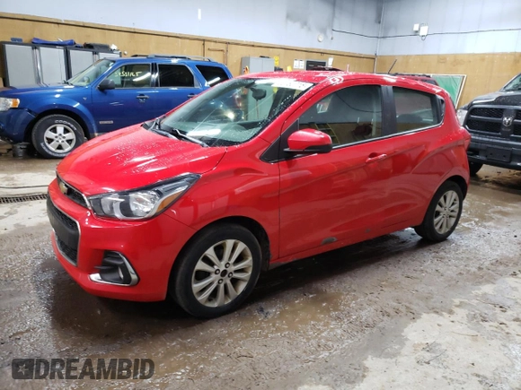 2016 Chevrolet Spark LT with VIN KL8CD6SA2GC604578, listed as a Copart auction lot 52180715 with 213,747 mi miles and Clean Title. Bid and sale history available at DreamBid. Image 1.