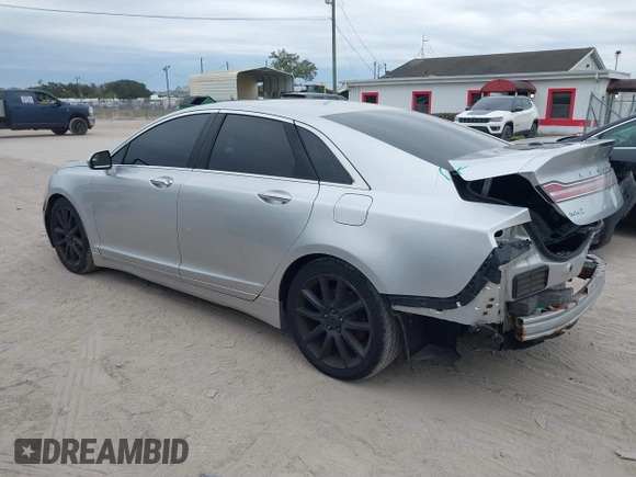 2014 Lincoln MKZ with VIN 3LN6L2G99ER808853, listed as a IAAI auction lot 41337248 with 155,676 mi miles. Bid and sale history available at carsss.com. Image 3.