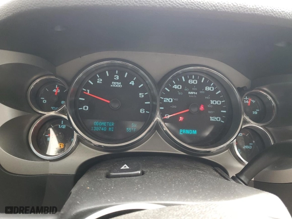 2011 Chevrolet Silverado 1500 LT with VIN 1GCRCSE03BZ185758, listed as a Copart auction lot 45381725 with 138,740 mi miles and Salvage Title. Bid and sale history available at carsss.com. Image 9.