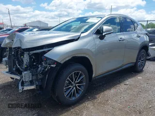 2025 Lexus NX 350 with VIN 2T2AGCEZ3SC080391, listed as a IAAI auction lot 42331282 with 1,464 mi miles and . Bid and sale history available at DreamBid. Image 2.