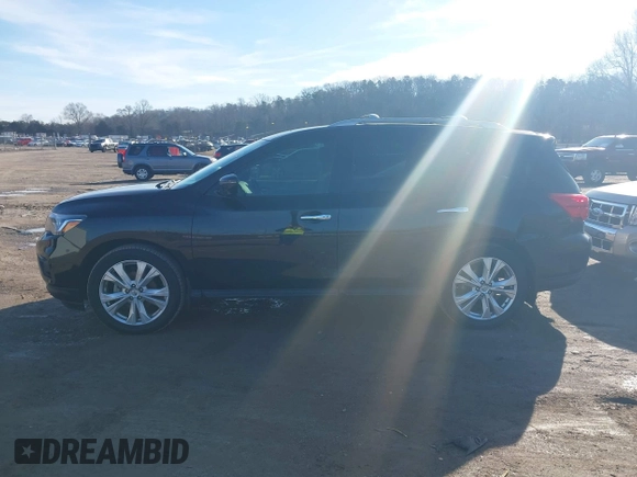 2018 Nissan Pathfinder S with VIN 5N1DR2MN0JC675254, listed as a IAAI auction lot 41492432 with 66,571 mi miles and . Bid and sale history available at DreamBid. Image 14.