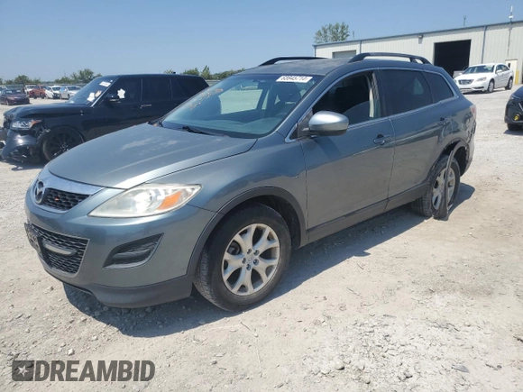 2011 Mazda CX-9 Sport with VIN JM3TB3BA1B0321909, listed as a Copart auction lot 65945714 with 167,993 mi miles and Salvage Title. Bid and sale history available at carsss.com. Image 1.