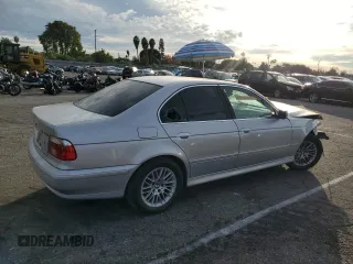 2003 BMW 5 Series 530iA with VIN WBADT634X3CK28257, listed as a Copart auction lot 82354644 with 0 mi miles and Salvage Title. Bid and sale history available at carsss.com. Image 3.