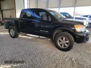 2010 Nissan Titan LE with VIN 1N6BA0EC4AN315443, listed as a Copart auction lot 85303574 with 221,248 mi miles and Salvage Title. Bid and sale history available at carsss.com. Image 4.