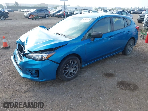 2019 Subaru Impreza with VIN 4S3GTAA62K3744957, listed as a IAAI auction lot 42363574 with 83,710 mi miles and . Bid and sale history available at DreamBid. Image 18.